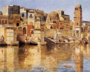 Árabe Painting - Muttra árabe Edwin Lord Semanas